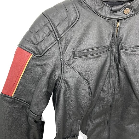 Harley-Davidson® Women’s Leather Motorcycle Jacket Small - Picture 5 of 15